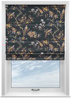 Orientalis, Jet - Twist&Fit Roman Blind